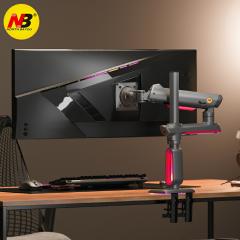 NB Gaming Monitor arm L70 �Q�[�~���O���j�^�[�A�[�� ���J�j�J���X�v�����O�� 32�`60�C���`�Ή� �ω׏d2KG-20KG VESA�K�i�Ή� 75�~75�C1