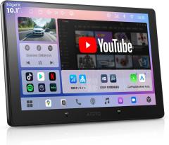 ATOTO S84��ڐi���� S84G211�@atoto 10.1 �C���` QLED Android�i�r 2DIN �f�B�X�v���C�I�[�f�B 8�R�A 4GB+64GB �A���h���C�h�i�r 4G LTE
