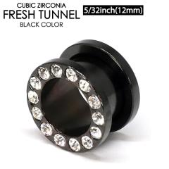 [  tbVgl ubN CXg[t  5/32inch(12mm) T[WJXeX316L BLACK J[R[eBO