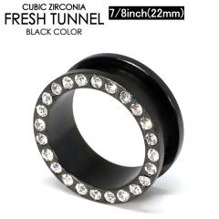 [  tbVgl ubN CXg[t 7/8inch(22mm) T[WJXeX316L BLACK J[R[eBO