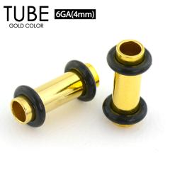 �y���[���֑Ή��z�`���[�u �S�[���h 6G(4mm) GOLD �J���[ �������S���ŌŒ� ��ԃ{�f�B�[�s�A�X �A�C���b�g �X�^�C���b�V�� �C���[���u 