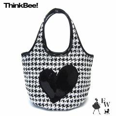シンクビー トートバッグ Think Bee ゼウスザネイビー 2ウェイタイプ