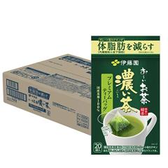 伊藤園 おーいお茶 プレミアムティーバッグ 濃い茶 2.0g×20袋×8個 機能性表示食品