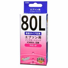 �m�|�C���g�啝���ʒ��n�G�v�\���݊��C���N CM80L�}�[���^_INK-E80LB-M 01-4140 �I�[���d�@