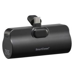 SmartComm ���o�C���o�b�e���[ ���}���^�C�v 5000mAh �u���b�N�bSMP-PI50-K 05-0809 �I�[���d�@