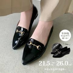 コインローファー パンプス 厚底 スリッポン 本革 レザー Recipe