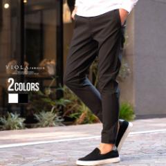 リブパンツ メンズ イージーパンツ ストレッチパンツ テーパードパンツ 4WAY ストレッチ ゴルフパンツ VIOLA ヴィオラ ビオラ ポケット付
