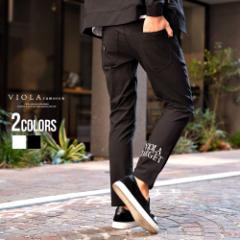 テーパードパンツ メンズ ゴルフパンツ ストレッチパンツ ポケットパンツ ストレッチ VIOLA ヴィオラ ビオラ ポケット付き ロゴ エンブレ