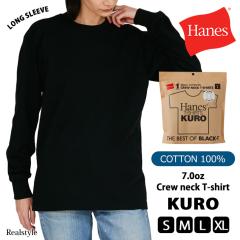 �V�� �w�C���Y Hanes T�V���c �����Y ���f�B�[�X ���� ���n KURO �N���[�l�b�N �C���i�[ �� 7.0oz ���� ��T �� HM4-C201
