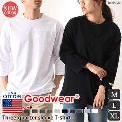 �V�� �O�b�h�E�F�A Goodwear T�V���c 7.6oz 7.6�I���X ������ 7���� ���� �����Y ���f�B�[�X USA�R�b�g�� �t�b�g�{�[�� 2W7-2509 ��100��