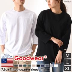 �V�� �O�b�h�E�F�A Goodwear T�V���c 7.6oz 7.6�I���X ������ 7���� ���� �����Y ���f�B�[�X USA�R�b�g�� �t�b�g�{�[�� 2W7-2509 ��100��