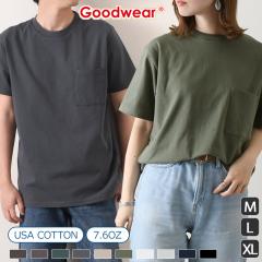 �V�� �O�b�h�E�F�A Goodwear T�V���c �����Y ���f�B�[�X ���� �|�P�b�g�t�� �N���[�l�b�N �g�b�v�X ���n �ێ� �|�P�b�g ���� ���� ������