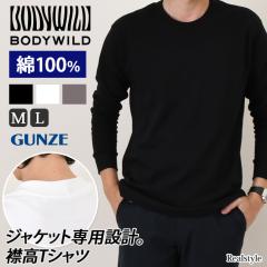 �V�� GUNZE BODY WILD T�V���c �����Y ���� ���� ���n ��100�� �g�b�v�X �W���P�b�g�Ή� �ݍ� �ێ� �r�W�l�X BW6915Z