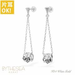 ハワイアンジュエリー ピアス レディース 14k 14金 ホワイト ミルグレイン ミル打ち GE312W GP105W GP106W 2000091W 母の日 ギフト