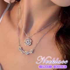 a72a# �l�b�N���X ���f�B�[�X ���{������������ 3color 2WAY �n�[�g �l�t CZ�_�C�� �y���_���g �W���R�j�A �}�O�l�b�g�� �v���[���g �M