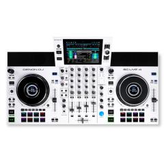 DENON SC LIVE 4 WHITE �yApple Music�Ή��z�y�I�[���C�������^�X�^���h�A���[��DJ�R���g���[���[�z(�f�m���f�B�[�W�F�[)