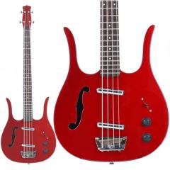 Danelectro LONGHORN BASS (Dark Red Metallic)[Ikebe Original Model]