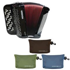 Hohner (�A�R�[�f�B�I�����X�E�o�בO���i����)Nova III 96 BLK +���C���J�o�[�Z�b�g  �z�[�i�[ �A�R�[�f�B�I�� ������� �{�^���� ���^