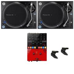 Pioneer DJ PLX-1000 + DJM-S5 DJ�X�^�[�g (�p�C�I�j�A�f�B�[�W�F�[)