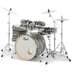 Pearl DMPA825S/C-D #875 [Decade Maple Artisan �X�^���_�[�h�T�C�Y �t���Z�b�g�i�V���o�������j - Black Stain Marble]