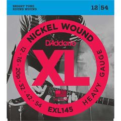 D�fAddario XL Nickel Electric Guitar Strings EXL145 (Heavy/12-54)
