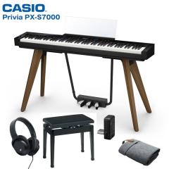 CASIO �J�V�I Privia PX-S7000BK �u���b�N �v�����B�A ���Ꭹ�݃s�A�m�C�X�Z�b�g (�Z���t�g���E���֐您�n��) (���T�F���K�p�w�b�h�z����