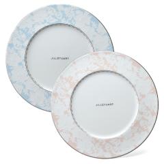 JILL STUART �W���X�`���A�[�g�@BONE PORCELAIN�@�v���[�g�Z�b�g(�A�\�[�g) 21cm 2�l�p (97129-23113)