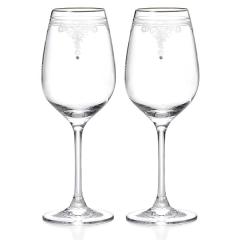 JILL STUART �W���X�`���A�[�g�@BONE PORCELAIN�@���C���O���X�Z�b�g 340cc 2�l�p (GW4132-63393A)