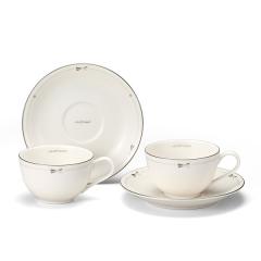 JILL STUART �W���X�`���A�[�g�@FINE PORCELAIN�@�e�B�[�J�b�v���\�[�T�[�Z�b�g 220cc 2�l�p (41635-33356)