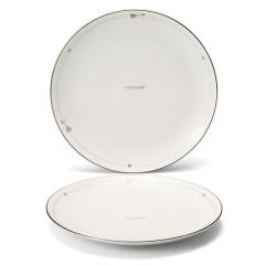 JILL STUART �W���X�`���A�[�g�@FINE PORCELAIN�@�f�U�[�g�v���[�g�Z�b�g 16cm 2�l�p (41635-33349)