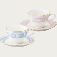 �m���^�P�E���[�X�E�b�h�S�[���h �J�b�v&�\�[�T�[�y�A(�u���[�E�s���N)�@1507-14L/Y6578A�@�u�����h�A�������A�u���[�A�s���N�A220ml