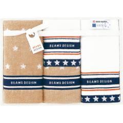 BEAMS DESIGN �r�[���X�@�f�U�C�� new�X�^�[�M�t�g�@�t�F�C�X�E�E�H�b�V���^�I���Z�b�g�@51�|3129400