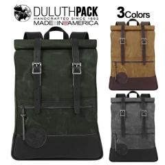 Duluth Pack Deluxe Roll-Top Scout Pack WAX �_���[�X�p�b�N �f���b�N�X ���[���g�b�v �X�J�E�g�p�b�N ���b�N�X �y���K�i�z