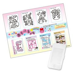 ラメ入りスマホ風ほっぺちゃんミニゲームメモセット/sunhoseki