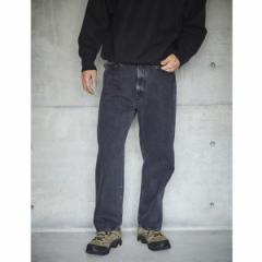15%OFFN[|zz orslow / 101 DADS FIT DENIM PANTS(UNISEX) BLACK DENIM STONE IAXE 90s W[Y