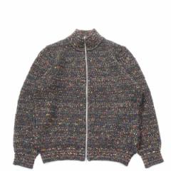 COUPONzz@COOHEM / KOUHEN AZE KNIT BLOUSON BLACK R[w u] l҂