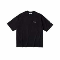 COUPONzz FITFOR/ ARTIST WIDE HALF SLEEVE TEE 205C BLACK TVc