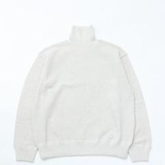COUPONzz@crepuscule / Moss Stitch Turtle Neck  OATMEAL  NvXL[@vI[o[@^[glbN