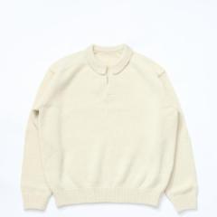 COUPONzz@crepuscule / M-G Skipper L/S  IVORY NvXL[ E[ jbg