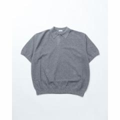 COUPONzz crepuscule / Moss Stitch Polo D.GRAY NvXL[ jbg vI[o[