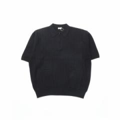 COUPONzz crepuscule / Rib Pattern Half Zip Polo NvXL[ jbg vI[o[