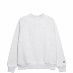 15%OFFN[|zz Healthknit / CLASSIC SWEAT CREW NECK L/S@ASH GRAY wXjbg