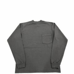 COUPONzz  GOODWEAR / L/S MOCK NECK POCKET TEE  USED BLACK ObhEFA