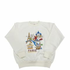 COUPONzz  HANDTEX/ PRINT&EMBROIDERY SOUVENIR SWEAT   PARIS nhebNX