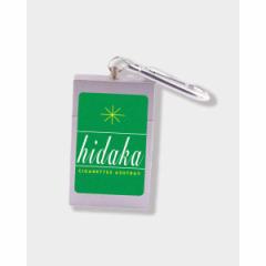 \񏤕i COUPONzz@HIDAKA/ PORTABLE ASHTRAY / HI-LITE GREEN q_J gъDM sP[X