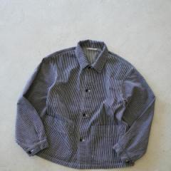 COUPONzz HATSKI / Hickory Herringbone Work Jacket -Stripe- HTK-23013-H ncL [NWPbg qbR[