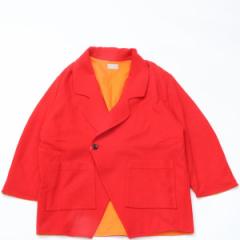 COUPONzz  HOMELESS TAILOR / Batten Jacket RED@z[XeC[@WPbg