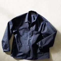 COUPONzz HATSKI / Pullover Work Shirt HTK-24030  NAVY  ncL@[NVc@ȃX[s}Rbg