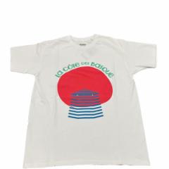 COUPONzz  Le bonjour surf / T-shirt S SLV a Tent print  RED@ @{W|T[t@TVc@