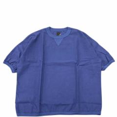 COUPONzz  maillot / linen rich big sweat shirt-Tee NAVY }C VcTVc